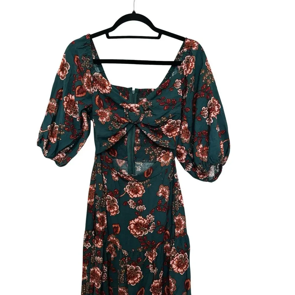 MINKPINK Olivia Midi Dress in multi-color Size XS - Picture 6 of 9